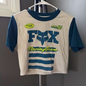 Fox Racing Team Tee - Blue and White
